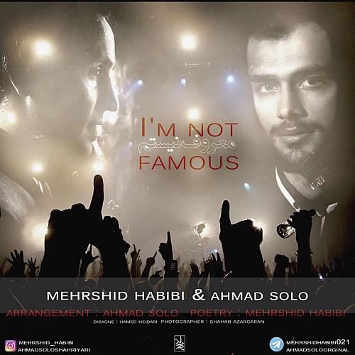 Maroof Nistam (Ft Mehrshid Habibi) Ahmad Solo